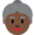 old woman, dark skin tone